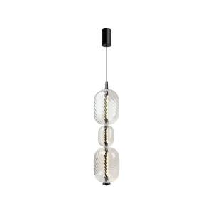 Candelabru LED suspendat cu cablu PLAYA LED/12W/230V, negru imagine