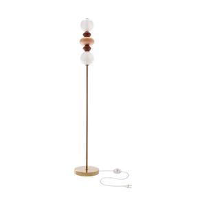 Lampă de podea LED FLORES LED/15W/230V auriu/portocaliu/maro imagine