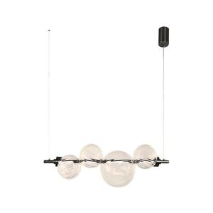 Lustră LED pe cablu PLAYA LED/12W/230V neagră imagine