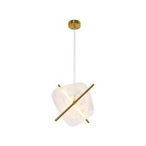 Lustră suspendată pe cablu RELAX LED/15W/230V auriu/alb imagine