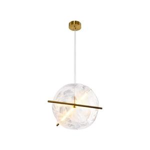 Lustră LED suspendată pe cablu RELAX LED/15W/230V auriu/alb imagine