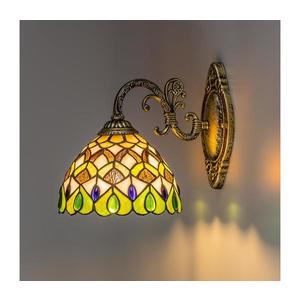 Brilagi - Lampă de perete Tiffany cu vitralii MARGARET, 1xE27/40W/230V imagine