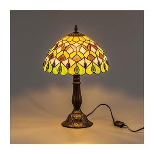 Brilagi - Lampă de masă Tiffany MARGARET, cu vitralii, 1xE27/40W/230V imagine