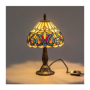 Brilagi - Lampă de masă Tiffany LUISA din vitralii 1xE14/40W/230V imagine
