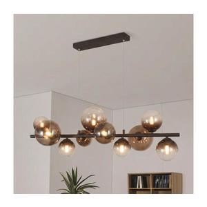 Brilagi - Candelabru LED suspendat pe cablu MILLA 10xG9/3W/230V maro/maro fumuriu imagine