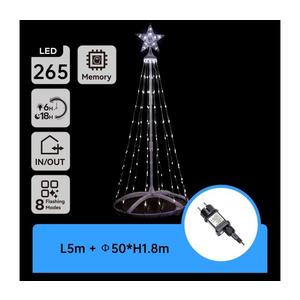 - LED Decorațiune de Crăciun pentru exterior LED/3, 6W/230V 180 cm IP44 alb rece imagine