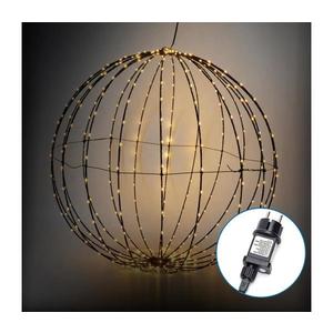LED - Decorațiune de Crăciun pentru exterior, glob LED 30 cm, 3, 6W/230V, IP44, alb cald imagine