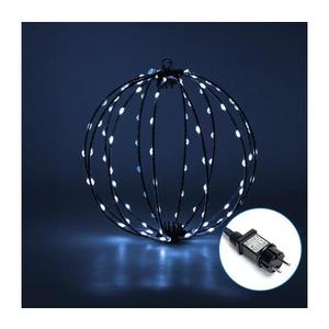 - Glob LED de Crăciun pentru exterior, 30 cm, 3, 6W/230V, IP44, alb rece imagine