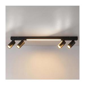 Brilagi - Spot LED SELE 4xGU10/30W/230V + LED/25W negru imagine
