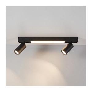 Brilagi - Spot LED SELE 2xGU10/30W/230V + LED/15W negru imagine