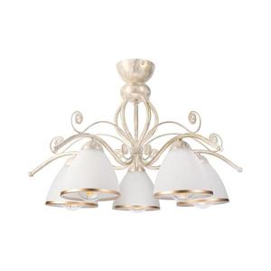 Brilagi - Lustră aplicată LED ANTICO 5xE27/60W/230V 3000K patină albă imagine
