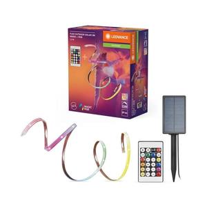 Ledvance - Bandă solară LED RGB FLEX, reglabilă, 3 m, 1, 2 W/5 V, IP44, cu telecomandă imagine