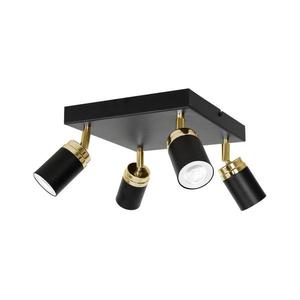 Spot RENO 4xGU10/60W/230V negru/auriu imagine