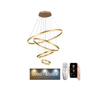 Lustră LED dimabilă pe cablu LED/165W/230V 3000-6500K + telecomandă imagine
