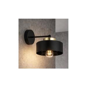 Brilagi - Lampă de perete SPRING 1xE27/60W/230V neagră/aurie imagine