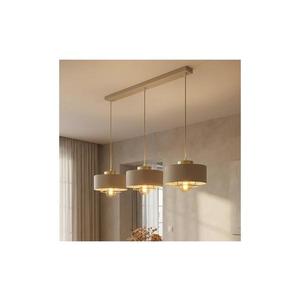 Brilagi - Lustră pe cablu SPRING 3xE27/60W/230V bej/auriu imagine