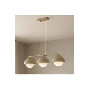 Brilagi - Lustru suspendat pe cablu COSMO 3xE27/60W/230V bej/auriu imagine