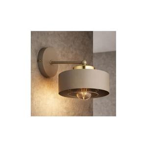 Brilagi - Lampă de perete SPRING 1xE27/60W/230V bej/auriu imagine