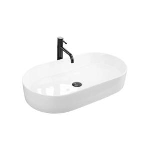 Lavoar NADIA pentru blat 38, 5x71 cm ceramică/alb lucios - REA-U5801 imagine