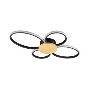 Plafonieră LED SABINA/38W/230V lemn de cauciuc imagine