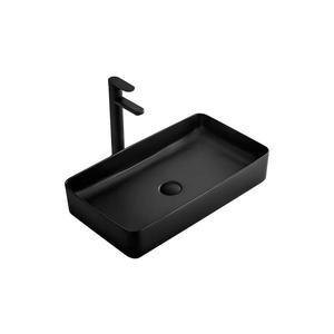 REA-U3690 - Lavoar pentru blat DENIS 35x61 cm ceramică/negru mat imagine
