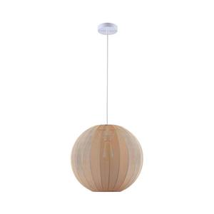 Lampă suspendată pe cablu SENSAI, 1xE27/20W/230V, Ø 40 cm, bej imagine