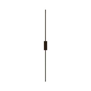 Aplica de perete LED AISHA, 20W/230V, 4000K, 120 cm, negru imagine