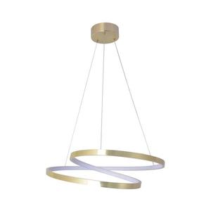 Candelabru LED ZEFIRA suspendat pe cablu, 40 W, 230 V, 4000 K, Ø 50 cm, auriu imagine