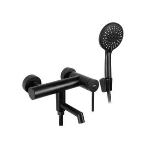 REA-B5099 - Set baterie pentru cadă FOSS, negru mat imagine