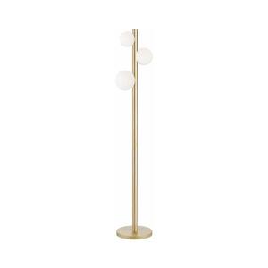 Zuma Line F0574-03N-V6AA - Lampă de podea FORES 3xG9/33W/230V, aurie imagine