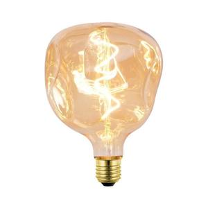 Bec LED filament vintage G125 E27/2, 4W/230V 1800K imagine