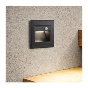 Brilagi - Aplica LED pentru scări cu senzor STEP LIGHT LED/1, 5W/230V IP44 negru imagine