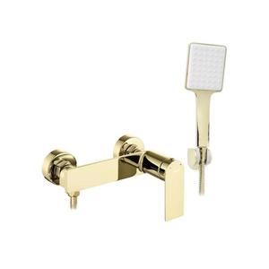 Set de duș cu baterie STORM REA-B9984, auriu imagine