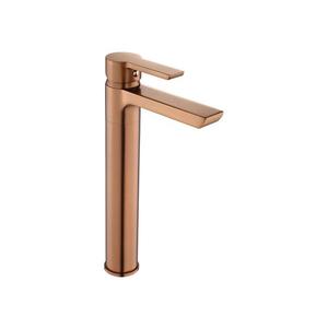 REA-B3006 - Baterie pentru lavoar 28, 5 cm cupru periat imagine