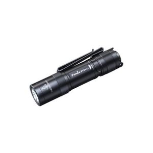 Fenix E12V30 - Lanternă LED reîncărcabilă cu reglare a intensității, LED/1xAA, IP68, 200 lm, 100 ore, neagră imagine
