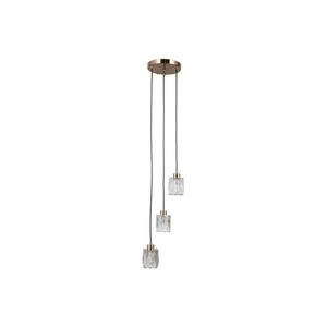 PND-40813-3R-HBR - Lustră pe cablu TORNO 3xE14/40W/230V aurie imagine