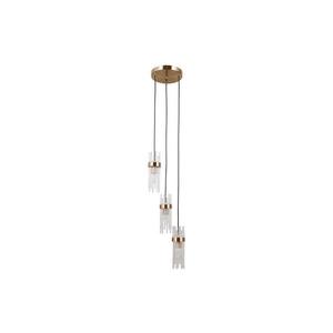 PND-40760-3-HBR - Pendul TARASO pe cablu, 3xE14/40W/230V, auriu imagine