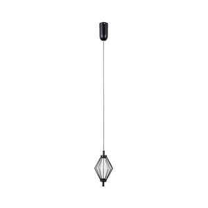 PND-34403-1-BK - Lustră LED suspendată SEVILLA pe cablu, LED/5W/230V, 3000K, neagră imagine