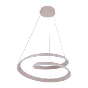 Lustră suspendată pe cablu CASHMERE LED/75W/230V, diam. 60 cm, albă imagine