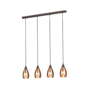 Eglo 39507 - Lustră pe cablu SIRACUSA 4xE27/60W/230V imagine
