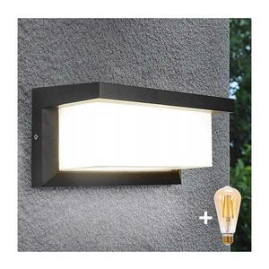 Aplica LED de exterior NEELY, dimmabilă, 1x E27, 6 W, 230 V, 2700–6500 K, IP54, antracit imagine