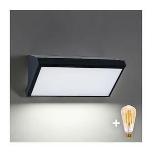 Brilagi-LED Aplică de perete pentru exterior TRIANGLE, reglabilă, 1xE27/6W/230V 2700-6500K IP65, neagră imagine