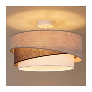 Brilagi - Lustră aplicată ARROW 1xE27/60W/230V Ø 45 cm bej/maro/alb imagine