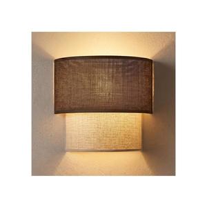 Brilagi - Aplica LED de perete BOHO ECO 1xE27/10W/230V maro/crem imagine
