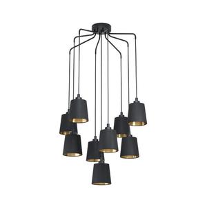 Lustră pe cablu BERNABETTA 9xE27/40W/230V neagră Eglo 39739 imagine