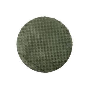 Covor rotund RABBIT BUBBLE, 160 cm, verde imagine