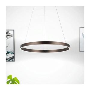 Eglo 33483 - Pendul LED suspendat pe cablu ALCAZABA 2xLED/18W/230V 3000K Ø55 cm, bronz imagine