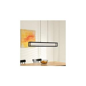 Eglo GUALAJO 39629 - Lampă suspendată LED dimabilă pe cablu, LED/27W/230V, neagră imagine