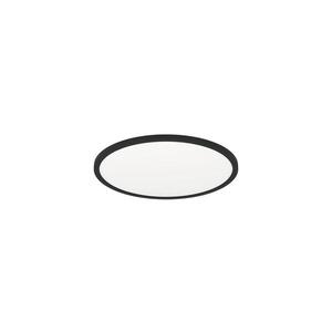 Eglo 31704-LED ROVITO-Z Plafonieră LED RGBW reglabilă, 1xLED/16, 5W/230V, Ø42 cm, neagră + telecomandă imagine