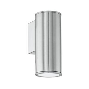 Eglo 33581 - Aplica de perete exterior LED RGBW RIGA, reglabilă, 1xGU10/5W/230V IP44, crom mat imagine